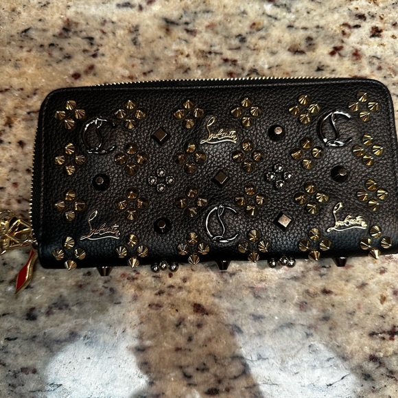 Christian louboutin panetone black leather - Picture 2 of 12